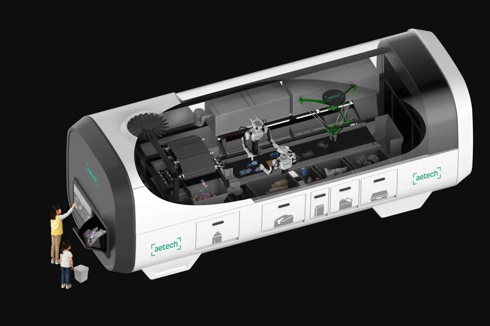 멀티-트론 (Dump & Go, AI 기반 다용도 시설용 폐기물 분류 솔루션)