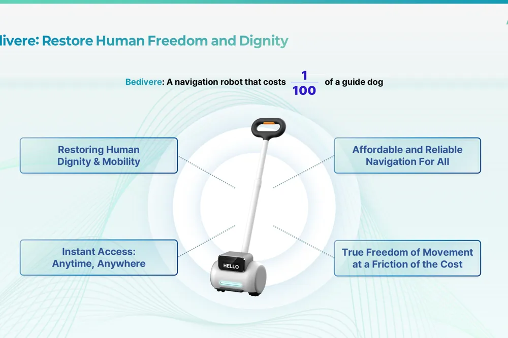 베디베어: 시각 장애인을 위한 “TRUE” 자율 주행 도우미