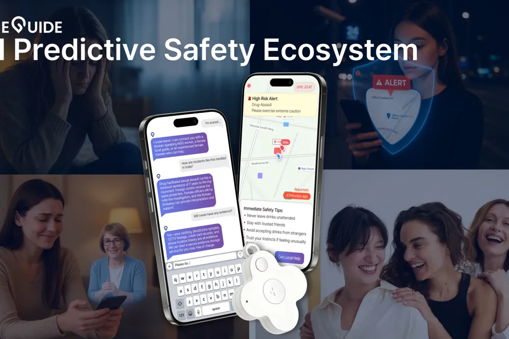 더 가이드: 여성을 위한 AI 예측 안전 생태계