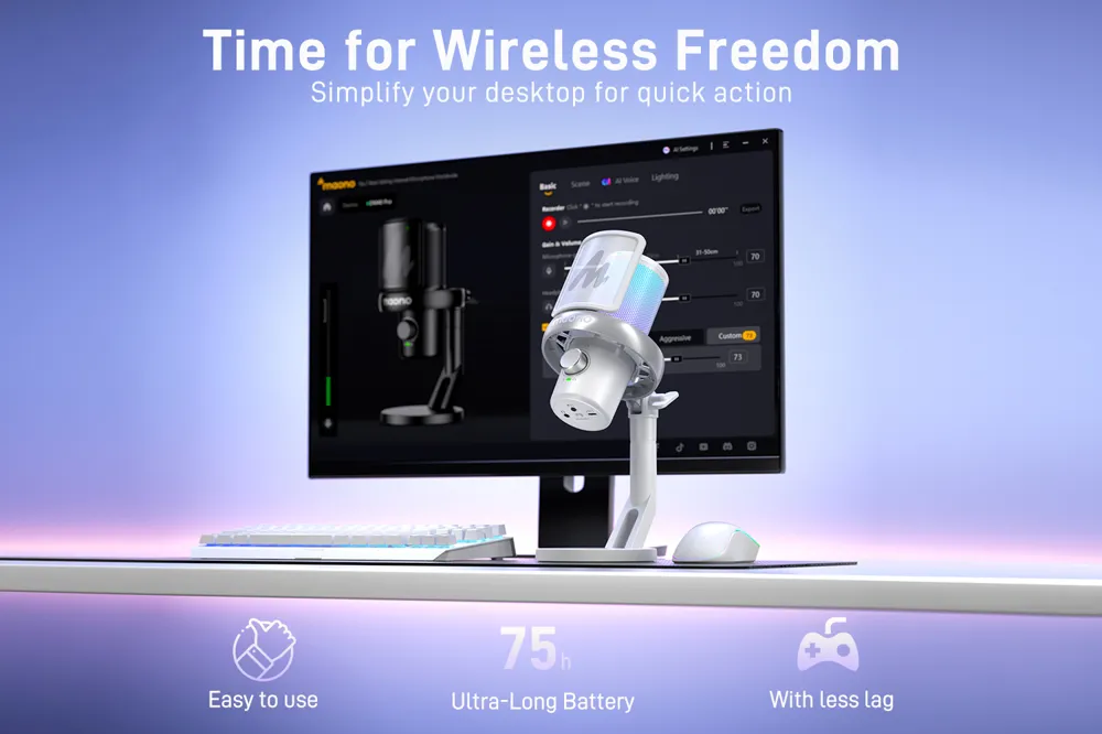 Ai 음성 변조 게이밍 마이크