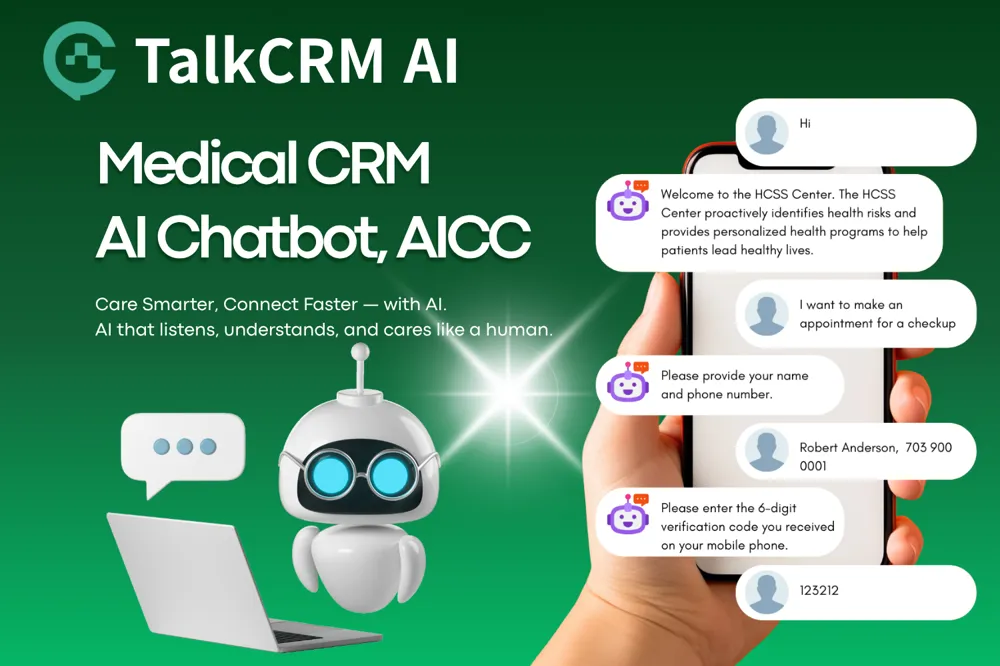 TalkCRM AI - 지능형 케어 커뮤니케이션 플랫폼