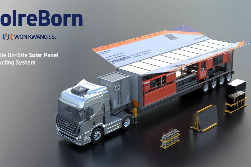 SolreBorn: 이동식 태양광 패널 현장 재활용 시스템